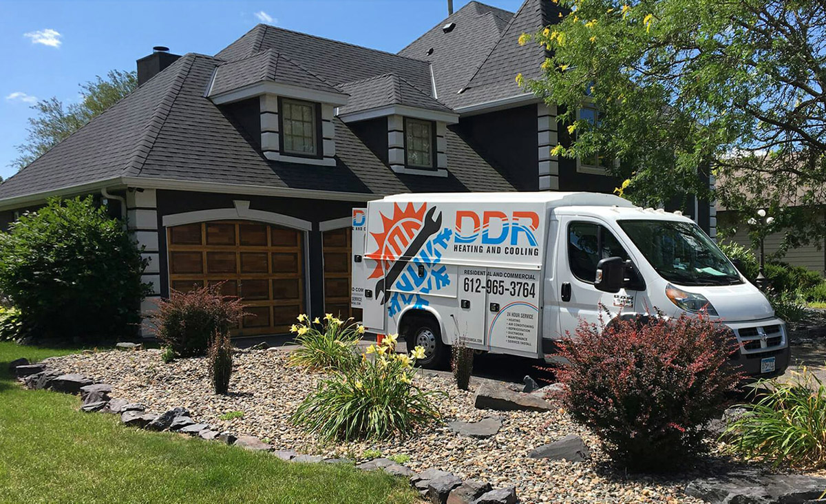 DDR Mechanical Truck at customer home